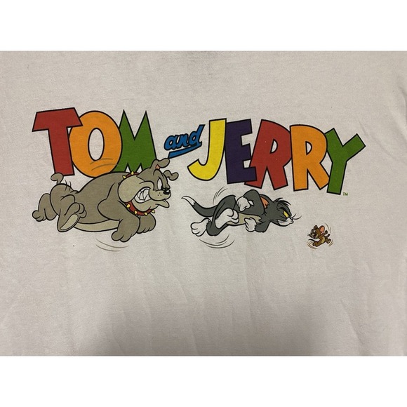 Tom & Jerry Tshirt Unisex Size M Vintage NWT - Picture 2 of 4